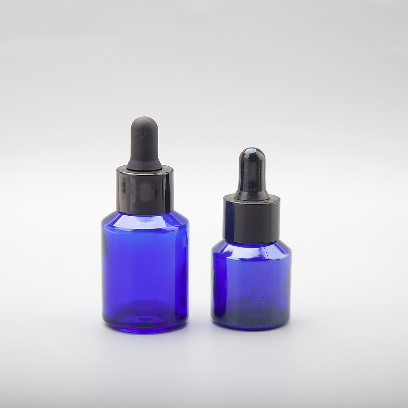 1oz 2oz 15ml 30ml 50ml Amber Empty Angled Shoulder Glass Dropper Essential Oil Bottle Packing Logo Customized Accepted