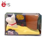 Promotional PVC Door Stopper Mic Shaped 134×53×73mm Size ODM