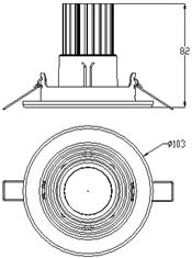 LED retrofit lamp