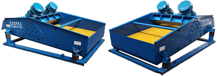 Wet silica sand dewatering sieve machine customized color from sand wash plant