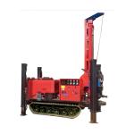 Diesel Driven Water Well Drill Rig Equipment Compact Structure For 200m Drilling