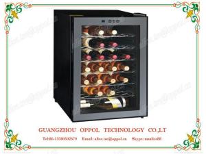 China OP-308 Plug Optional Fan Cooling Glass Door Display Beer Beverage Drink Cooler wholesale