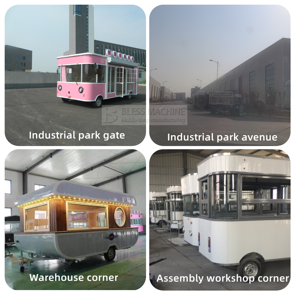 Square Style Food Tow Trailer for Mobile Snacks and Beverages in High Demand