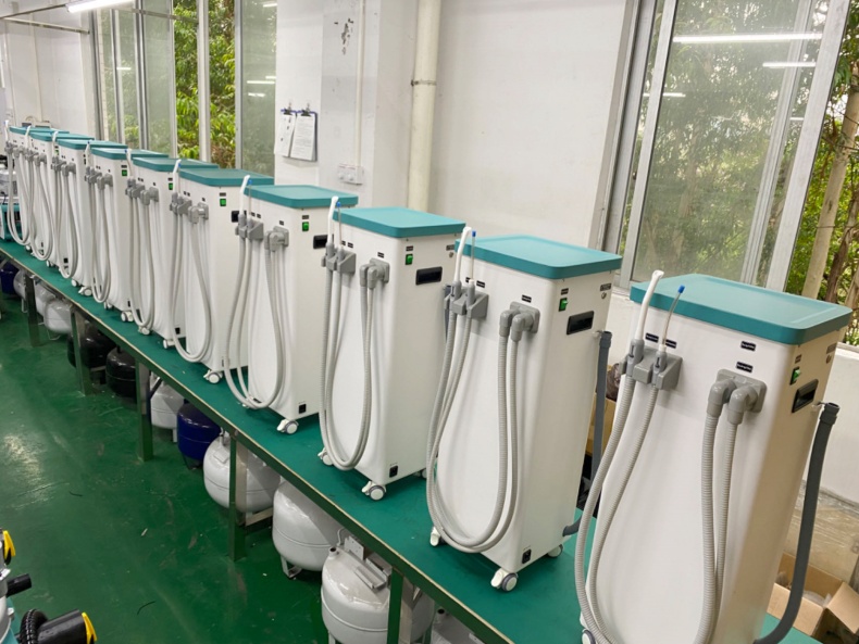 Mobile Dental Suction Device With 800L/Min Strong Suction Power Custom Dental suction unit