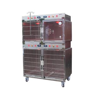 China 1220x700x1815Mm Therapy Oxygen 228kg Stainless Steel Pet Cage wholesale