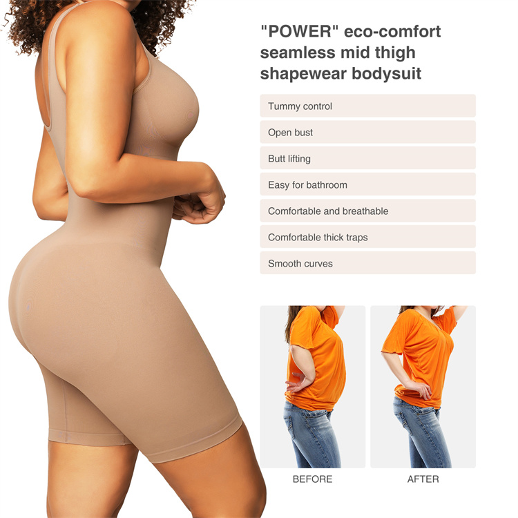 Slim 'n Lift Shaper Type 90% Nyloand 10% Spandex Fabric Bbl 5Xl Moldeadoras Post Surgery