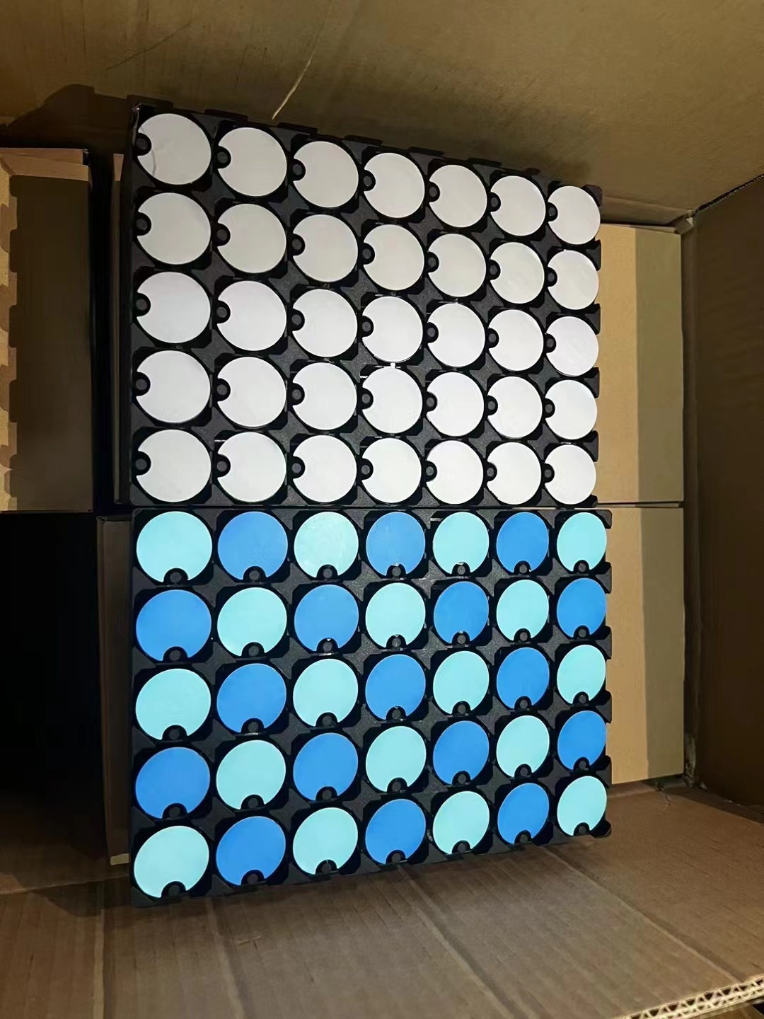 Flip Dot LED Matrix Display 8x8 Dot Matrix Flip Chip for Clock Billboard