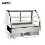 310l 390l Counter Top Cake Display Chiller Stand Refrigerator Table Top Cake