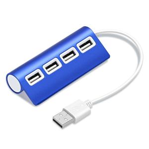 China PC Computer Aluminum Alloy 4 Port Usb 2 Hub wholesale