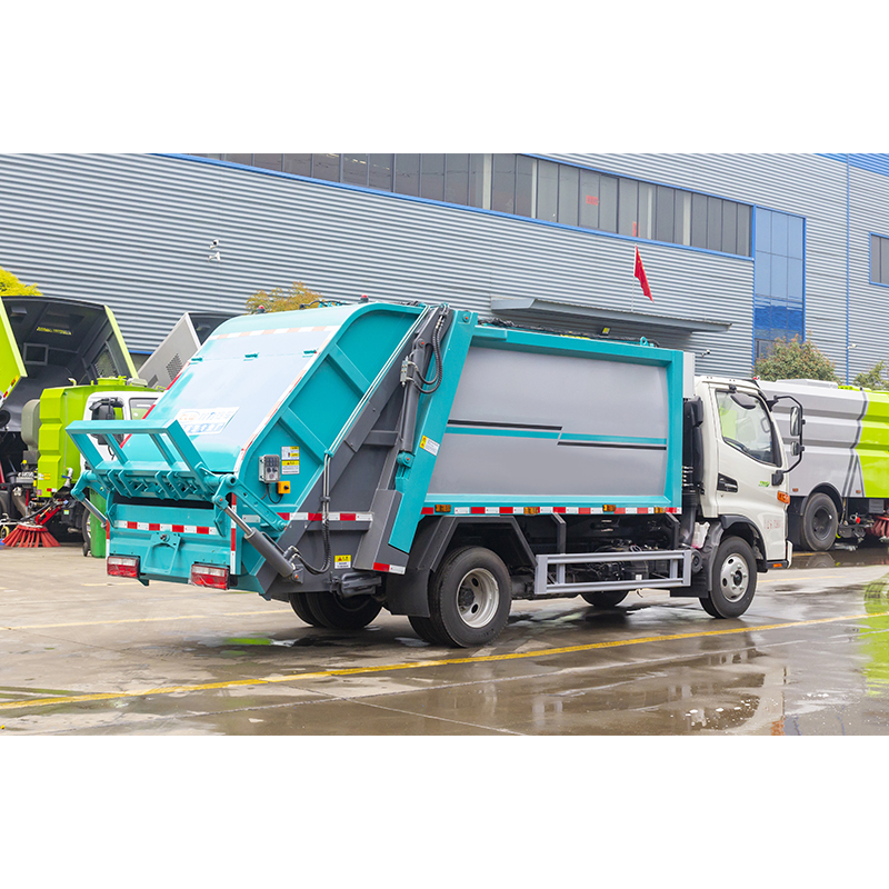 Brand New China 4x2 Waste Disposal Truck Garbage Compactor Truck For Sale