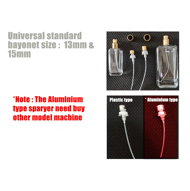 Perfume Bottle Capper 13/15 Plastic Bayonet Pressing Machine Sealing Machine Perfume Packaging Machine Liquid Packaging