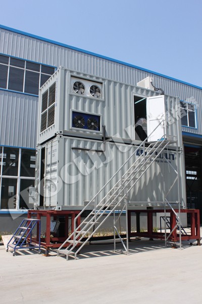 Brine System Block Ice Machine 1 Ton/Day With Ice Crusher And Water Cooling System