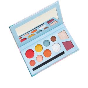 China Blue Empty Magnetic Eyeshadow Palette wholesale