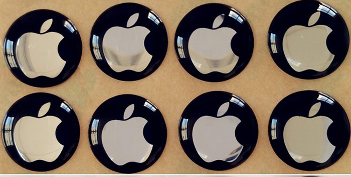 Custom printing self adhesive round epoxy dome resin gel sticker