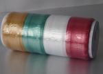 Muti - color Christmas Curling Ribbon Spool crimped PP solid ribbon 5mm * 25Y