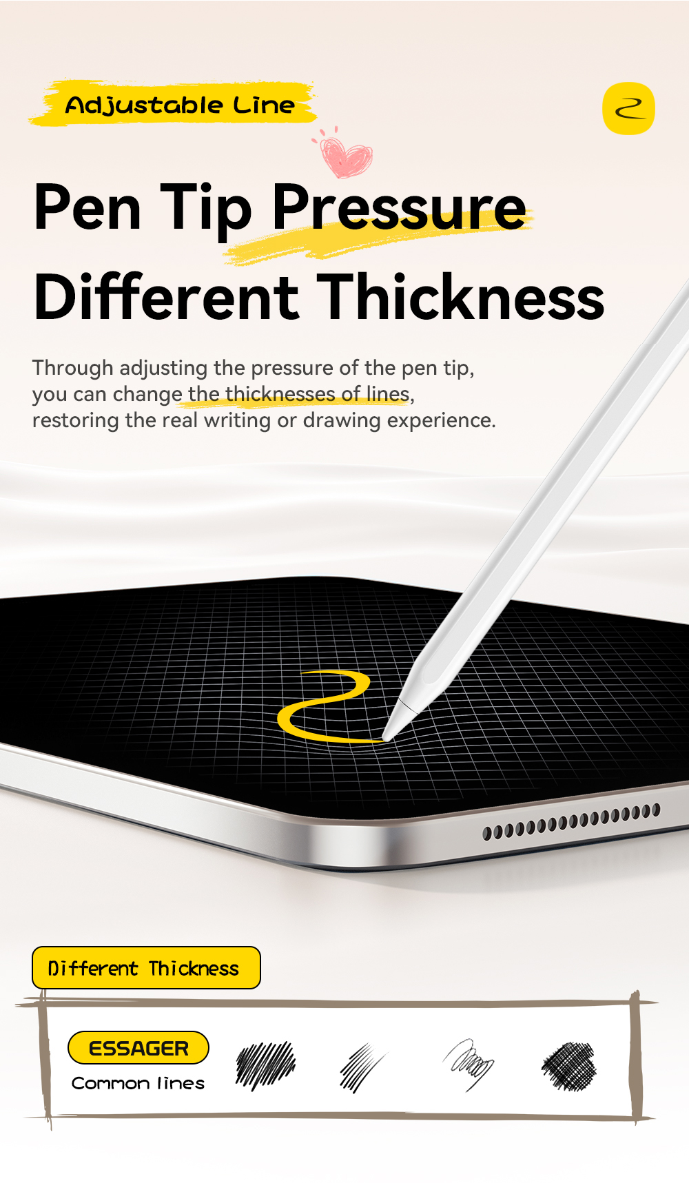 ESSAGER ES-DRB03 Series Magnetic Capacitive Touch Pen
