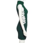 OEM maufactory Polyester Spring Summer Round Neck Sleeveless Sexy Belt European