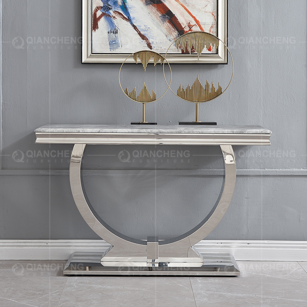 120cmx40cmx77cm SS Console Table