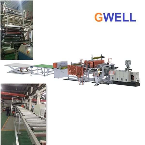 LVT Wood Plastic Floor Extrusion Line LVT Flooring Production Machine Twin Screw