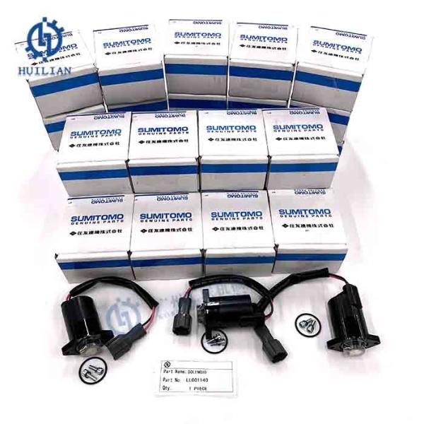 KHJ14520 KHJ15450 KHJ15460 LL001140 Original Excavator Solenoid Valve for SH200