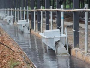 China 50mm Insulation Galvanized Dairy Farm 1m Cow Water Trough wholesale