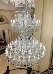 Realistic Transparent Large Chandeliers For Two Story Foyers Europe And America