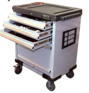 China 198pcs fast repair tool trolley set tool car wholesale