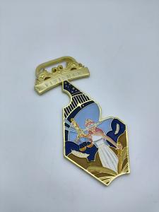China Horoscopes Custom Sports Medals , Die Casting Constellation Triathlon Medal Hanger wholesale
