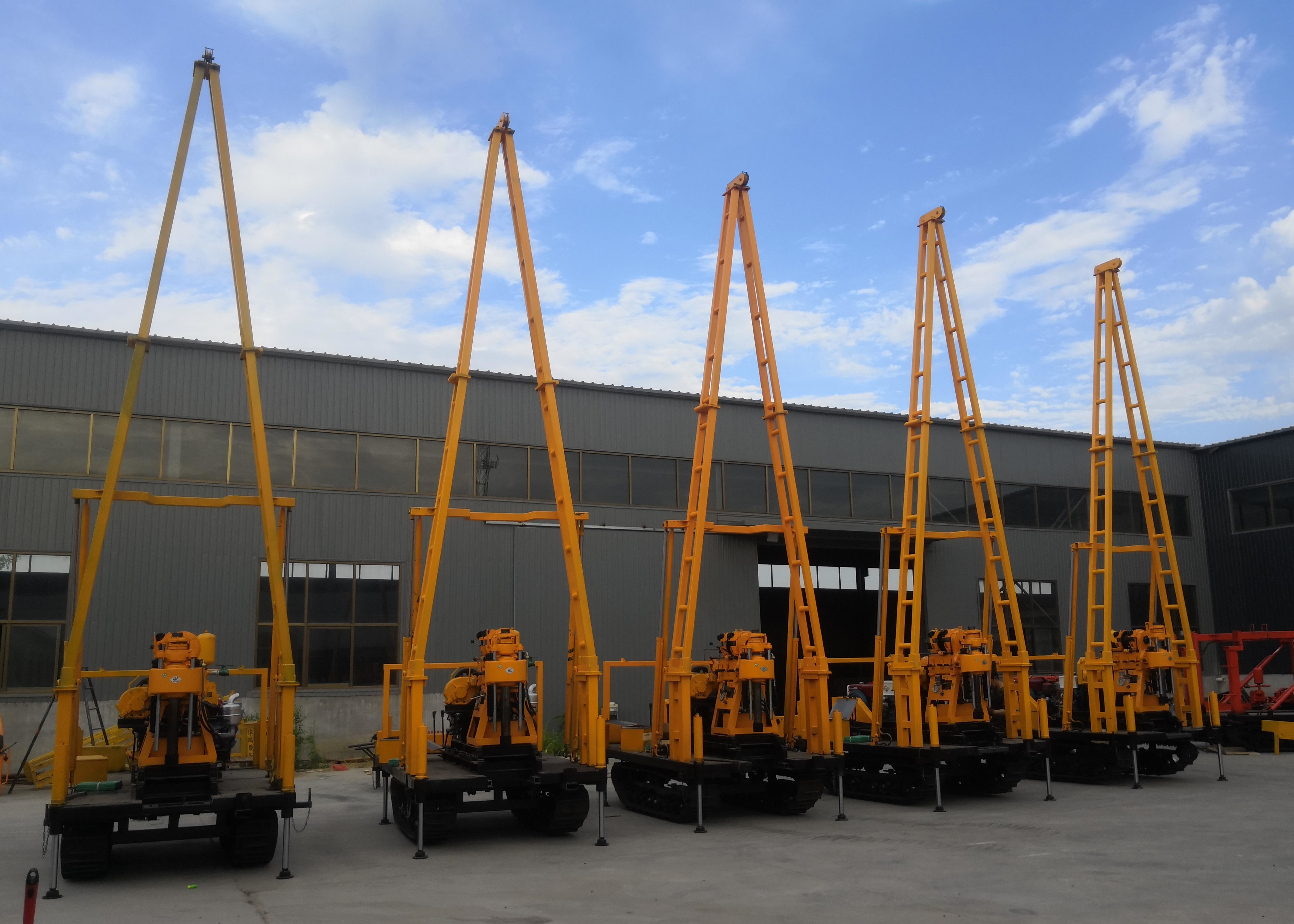 Mud Pump Soil Test Drilling Machine For Water Borehole And Coring