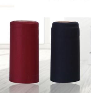 China Customized Bottle Color Heat Shrink PVC Embossed Wine Bottle Cap with Bottle Stopper wholesale