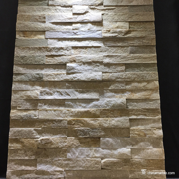 Natural stone Mini Stacked Stone Panels , Stacked Stone Ledger Panels Mildew Resistant