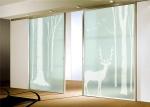 Windows / Doors Temporary Frosted Glass , Acid Etched Glass Free Sample