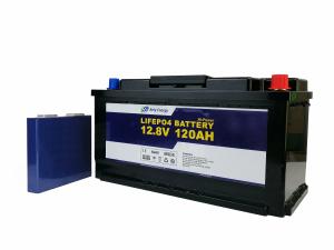 China Boats RV Leisure Deep Cycle Lithium Ion Battery 12v 120ah wholesale