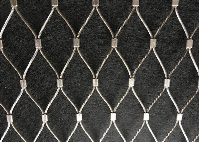 AISI 316 Grade Stainless Steel Wire Rope Mesh Anti - Falling Mesh Fence