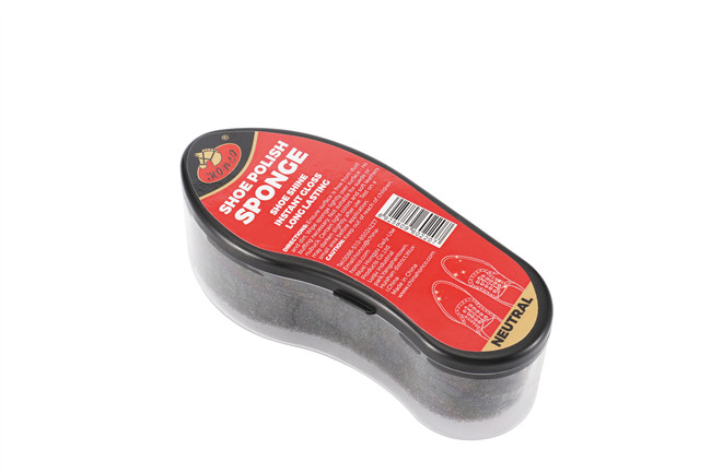 Four Seasons Shoe Shine Sponge Instant Shiner Polish Neutral Care Oil Shoe Polish Sponge