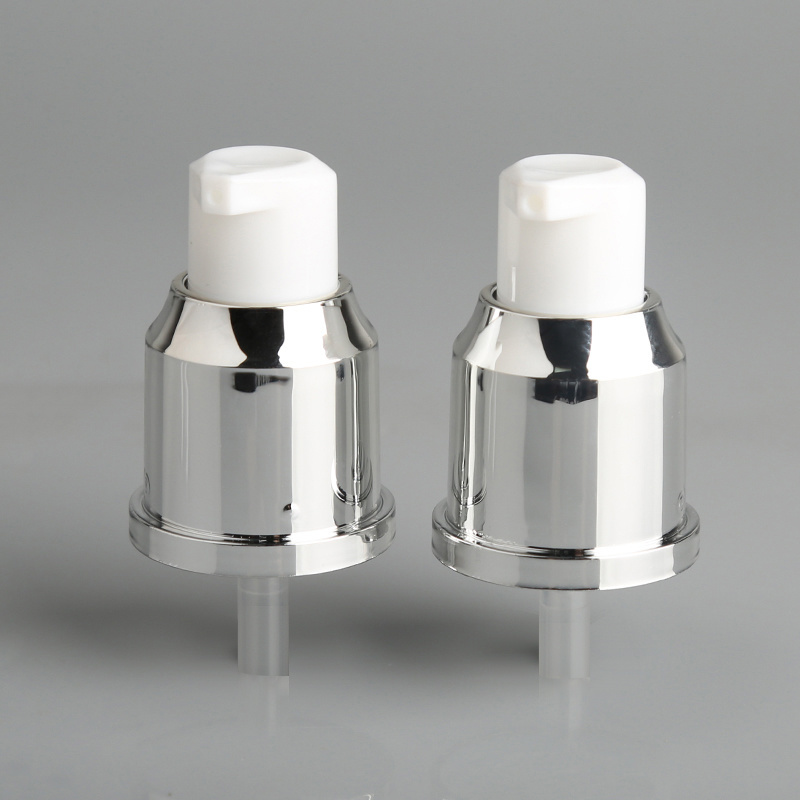 24mm 20mm Aluminum Cream Pump Treatment Pump with as Over Cap