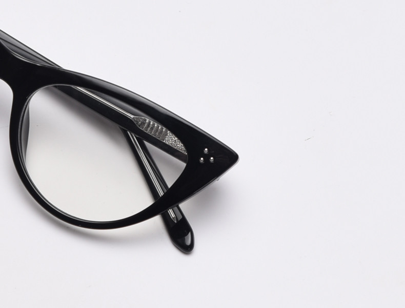 Optical Frame Cat Eye Vintage Reading TR90 Material Glasses Computer Blue Light