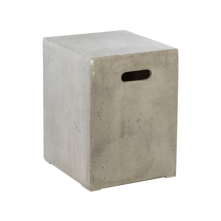 Square Round GRC Concrete Table Seating Chair Bench For Outdoor Indoor