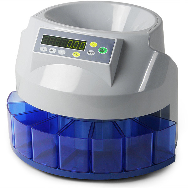 LCD Displayed Coin Sorter Popular Euro Coin Sorter with Fashionable panel with factory price, for most coins