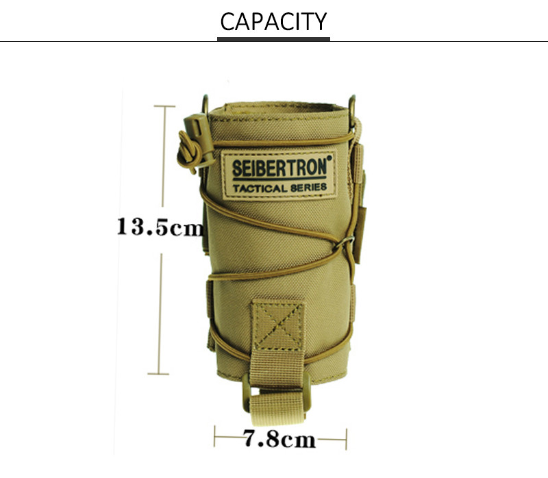 Insulated Portable Shoulder Strap Bottle Holder For Outdoor Sports