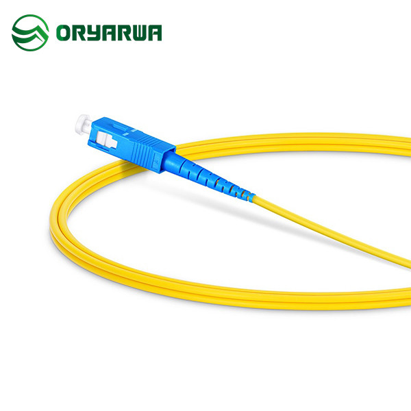 SC UPC To SC UPC Simplex Single Mode Patch Cord
