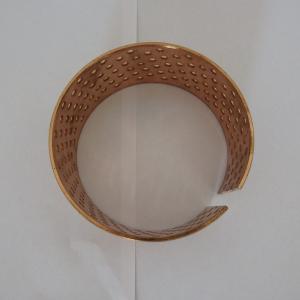 China Metal Casting Machinery Thin Wall HB120 Bronze Sleeve Bearings wholesale