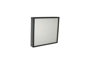 China Laboratory Central Air Conditioner Filter Light Weight , Mini - Pleat Air Purifier Filters 99.99% Efficiency wholesale
