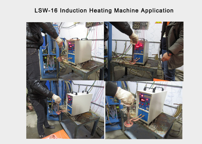 Automatic Portable Induction Brazing Equipment 16kw Adopt IGBT Device
