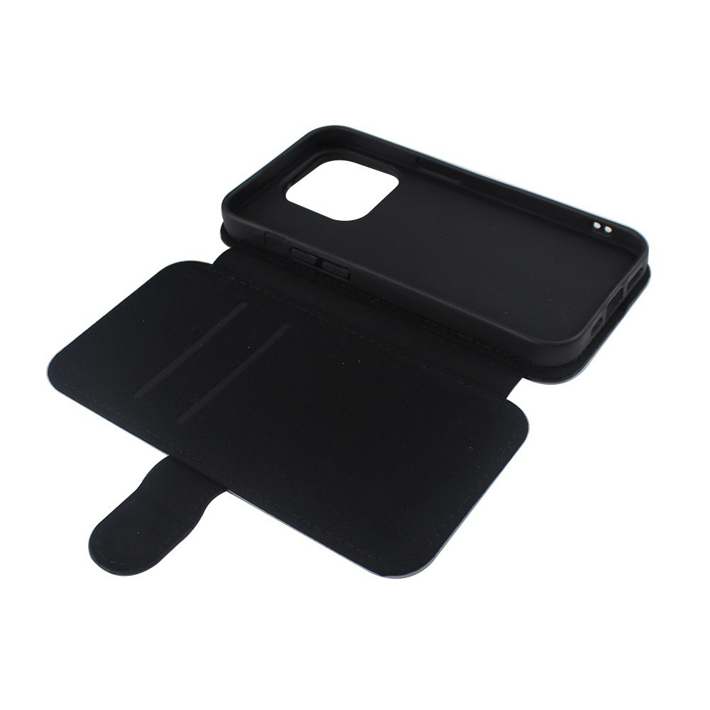 Personalized Sublimation Coated Flip Wallet Phone Cases For IPhone Models
