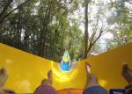 Outdoor Aqua Play Adult Swimming Pool Spiral Water Slides