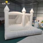 Commercial Adults Kids Inflatable White Wedding Bouncy Castle Party White Bounce