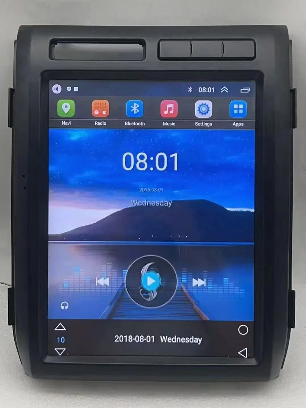12.1'' Vertical Screen Android 13 Radio Car DVD Player For Ford F150 2009-2012