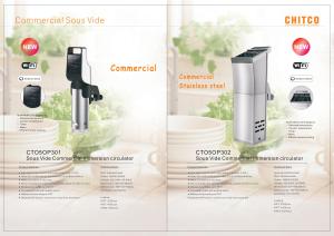 China Sous Vide Immersion Circulator and Slow Cooker GK-P301 wholesale