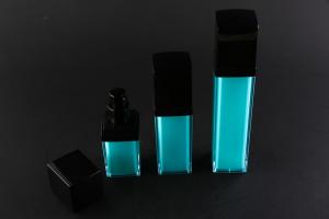 China UKMS18 15ml-30ml-50ml  new products square airless pump bottle,   square acrylic Cosmetic bottle wholesale